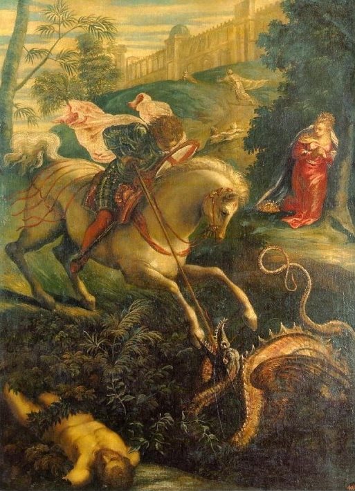 San Giorgio e il drago, dipinto di Paolo Uccello
