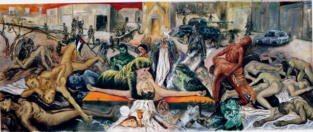 “Pace in Terra Santa, un grandioso dipinto di Francesco Guadagnuolo” di Camillo d’Alia 