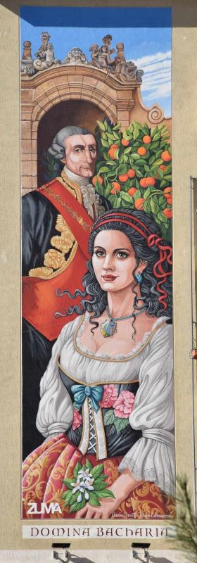 “Domina Bacharia. Murale di Claudia Clemente e Filippo Calvaruso” – di Piero Montana