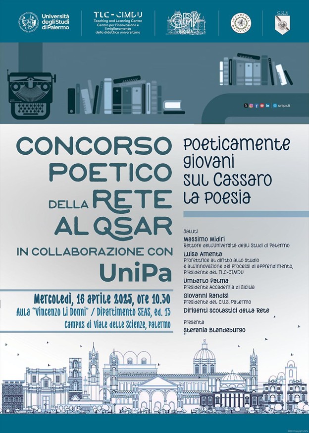 “Rete AL QSAR” cerimonia di premiazione della terza edizione del concorso poetico “Poeticamente giovani sul Cassaro" - di Antonino Schiera